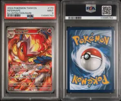 Infernape #173/167 PSA 10 - Twilight Masquerade Pokemon Illustration Rare - Image 1