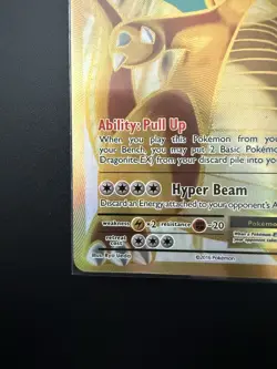 Pokemon TCG Dragonite EX - Evolutions 106/108 Ultra Rare Full Art Holo LP - Image 5