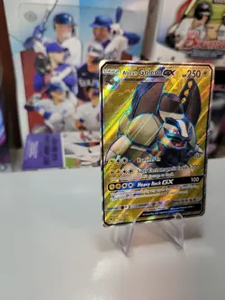 Alolan Golem GX 102/111 Crimson Invasion Ultra Rare Full Art 2017 Pokemon TCG NM - Image 3
