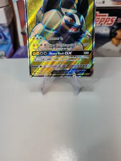 Alolan Golem GX 102/111 Crimson Invasion Ultra Rare Full Art 2017 Pokemon TCG NM - Image 4