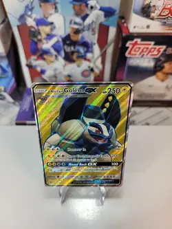 Alolan Golem GX 102/111 Crimson Invasion Ultra Rare Full Art 2017 Pokemon TCG NM - Image 5