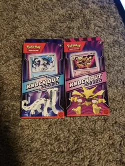 Pokemon Set of 2 ALAKAZAM + CHIEN- PAO Knock Out Collection Boxes Sealed Pack - Image 1