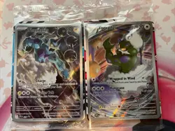 Tornadus And Thunderous White Flare/ Black Bolt Pokemon Center Stamped Promos - Image 1