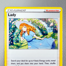 Pokemon TCG Trainer Cards (2) - Lady 159/196 Uncommon | 2022 Lost Origin - Image 4