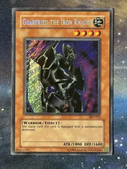 Gearfried the Iron Knight BPT-012 Holo Secret Rare YuGiOh VLP - Image 1
