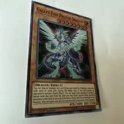 Yugioh Galaxy-Eyes Photon Dragon LED3-EN039 Super Rare 1st Ed NM - Image 3