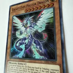 Yugioh Galaxy-Eyes Photon Dragon LED3-EN039 Super Rare 1st Ed NM - Image 5