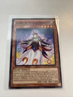 Yugioh Soprano The Melodious Songstress SP17-EN013 Starfoil - Image 1