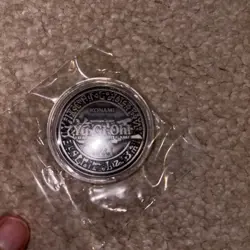 YUGIOH SILVER YCS COIN REGISTRATION DARK MAGICIAN GIRL wow look - Image 4