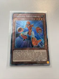 Yugioh Machine Gear frame RA03-EN234 Platinum Secret Rare - Image 1