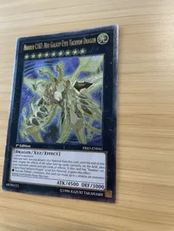 Number C107: Neo Galaxy-Eyes Tachyon Dragon PRIO-EN041 1st Ed Ultimate LP Yugioh - Image 2
