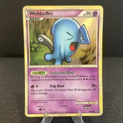 Wobbuffet HGSS04 2010 Black Star Promo Holo Pokemon TCG Card - MP - Image 1