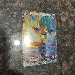 SSB Vegeta Unbridled Power Secret Rare Alt Art Foil Dragon Ball Super Card | NM - Image 3