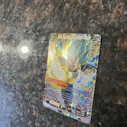 SSB Vegeta Unbridled Power Secret Rare Alt Art Foil Dragon Ball Super Card | NM - Image 5