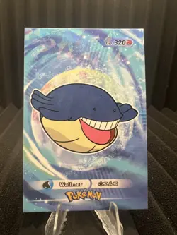 Wailmer #320 - Cracked Ice Holo - Card Database 3 - Pokemon Card - Image 1