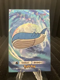 Wailord #321 - Cracked Ice Holo - Card Database 3 - Pokemon Card - Image 1