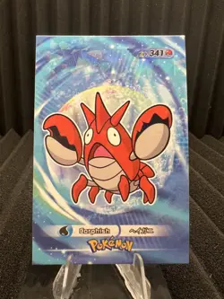 Corphish #341 - Cracked Ice Holo - Card Database 3 - Pokemon Card - Image 1