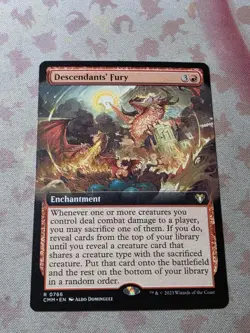 MTG Crimp Cards Arachnogenesis Regal Behemoth Descendants' Fury Similar Pattern - Image 5