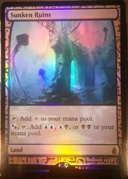 MTG English Sunken Ruins NM Foil Zendikar Expeditions - Image 1