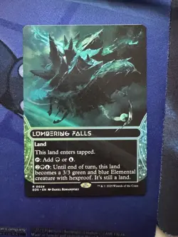 Lumbering Falls x1 1x Borderless Edge of Eternities EOS NM MTG - Image 1