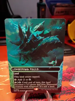 Lumbering Falls x1 1x Borderless Edge of Eternities EOS NM MTG - Image 1