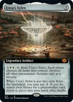 1 x Urza's Sylex - Extended Art - The Brothers' War - NM-Mint - MTG - Image 1