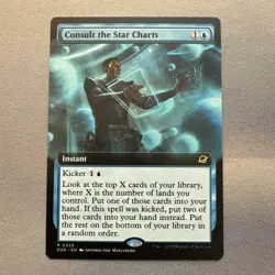 Consult the Star Charts MINT Extended Art 325 Edge of Eternities EOE MTG Rare NM - Image 1