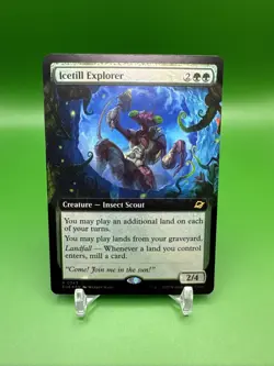 Icetill Explorer (Foil) (Extended Art) MTG: Edge of Eternities EOE NM Rare - Image 1