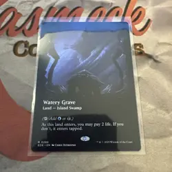 MTG Watery Grave (Borderless) Edge of Eternities Regular #0286 - Image 1