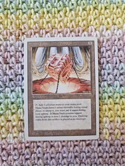 Mana Vault Revised NM Rare Artifact MTG - Image 1