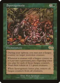 Sporogenesis Urza's Saga MP MTG - Image 1