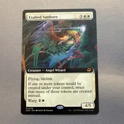 Exalted Sunborn MINT Extended Art 318 Edge of Eternities EOE MTG Mythic Unplayed - Image 1