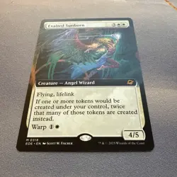 Exalted Sunborn MINT Extended Art 318 Edge of Eternities EOE MTG Mythic Unplayed - Image 2