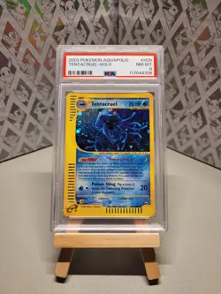 2003 Pokemon Aquapolis H26/H32 Tentacruel Holo PSA 8 - Image 1