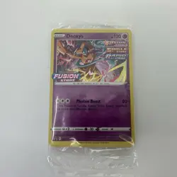 Fusion Strike Pre Release Promo Sealed Pack Deoxys SWSH170 Pokemon TCG - Image 1