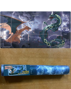 Pokemon Center Official Premium Playmat Charizard vs Rayquaza Limited Japan NEW - Image 1