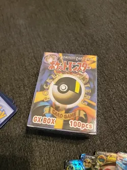 100 Pokemon GX Cards Box - Holo & Mega EX Mix - Pocket Monsters - Open Box, New - Image 2