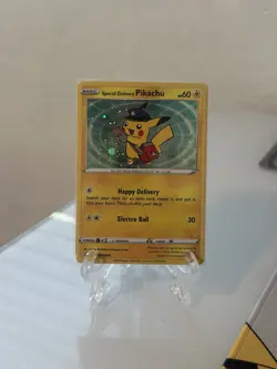 Special Delivery Pikachu SWSH074 SWSH: Sword & Shield Promo Cards Holo - Image 1