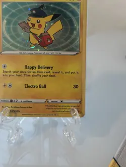 Special Delivery Pikachu SWSH074 SWSH: Sword & Shield Promo Cards Holo - Image 4