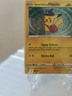 Special Delivery Pikachu SWSH074 SWSH: Sword & Shield Promo Cards Holo - Image 5
