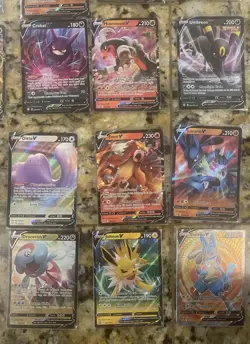 Pokemon Card Lot (48 cards) All V - Image 5