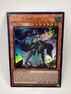 YU-GI-OH! Illegal Knight. MP23-EN072. 1st Edition Ultra Rare Card TCG CCG Yugioh - Image 1
