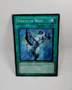 YU-GI-OH! Wrath of Neos. HA01-EN027. Secret Rare Card. TCG CCG Yugioh - Image 1