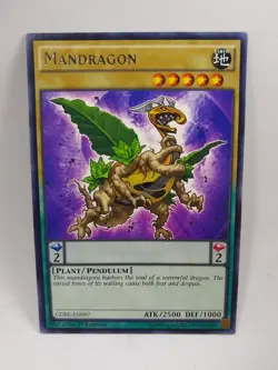 YU-GI-OH! Mandragon. CORE-EN097. 1st Edition Rare Card. TCG CCG Yugioh - Image 1