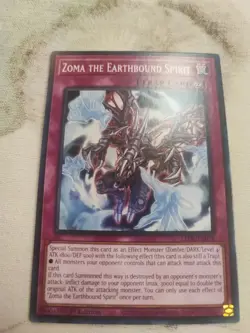 Yugioh! - Zoma The Earthbound Spirit - LEDE-EN079- 1st Edition - Common NM - Image 1