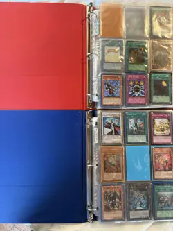 Yugioh Huge Lot 5 Holo Binders Classic Old Cards - Image 2