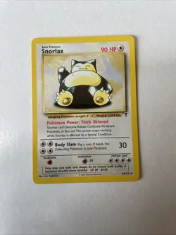 Lot Of 3 Pokemon Cards Vintage Snorlax Pikachu Kadabra - see desc for cond - Image 2