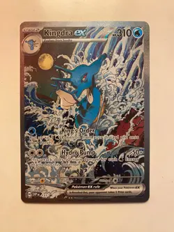 Kingdra ex 131 Sv: Scarlet & Violet Promo Cards Holo NM-MT - Image 1