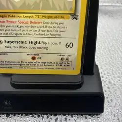 1999 Pokemon Dragonite Black Star Promo Card - Image 5