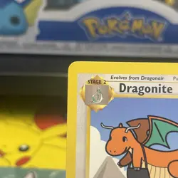 1999 Pokemon Dragonite Black Star Promo Card - Image 2